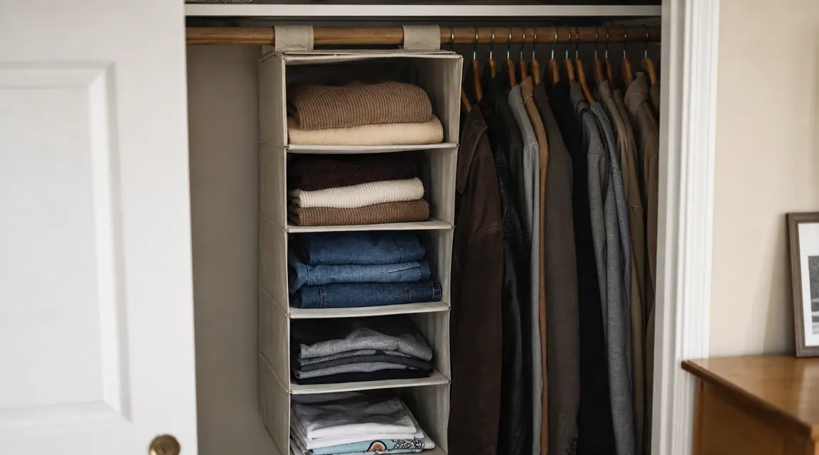 10 Ways a Hanging Closet Shelf Saves Space in a Small Bedroom
