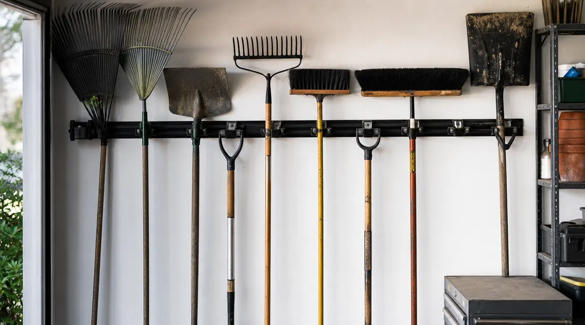 How a Wall-Mount Tool Rack Reclaimed Our Whole Garage in One Saturday